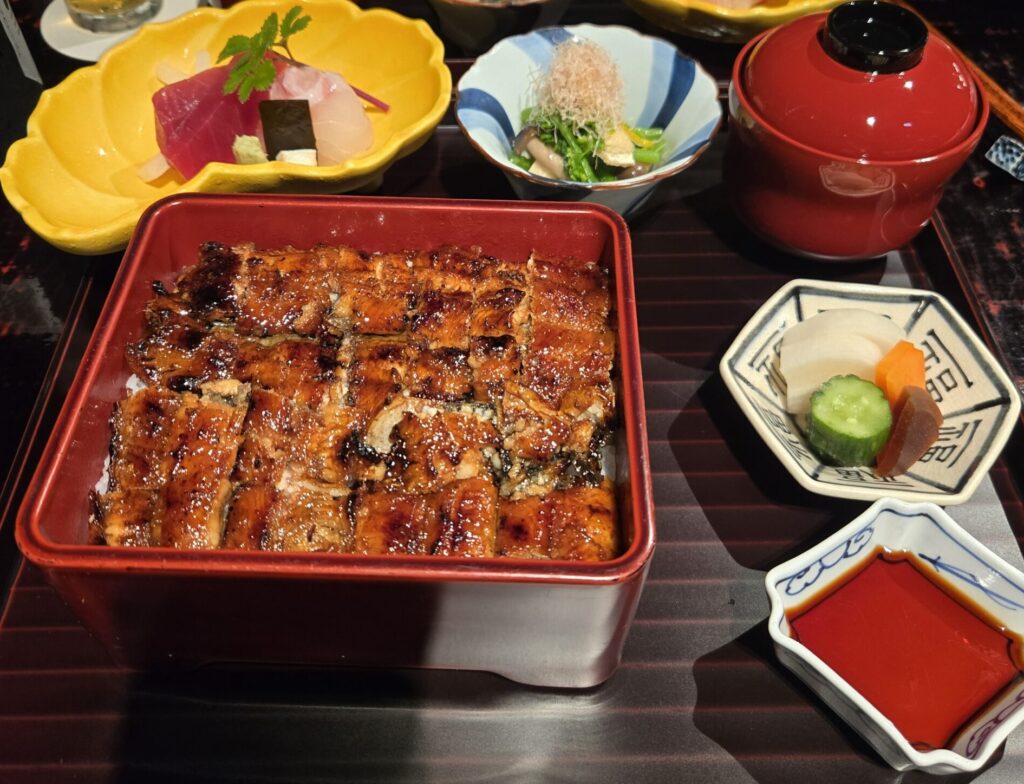 仕事の会食で「うなぎ きたお」へ——焼き加減と気の利くサービスが印象的だった
